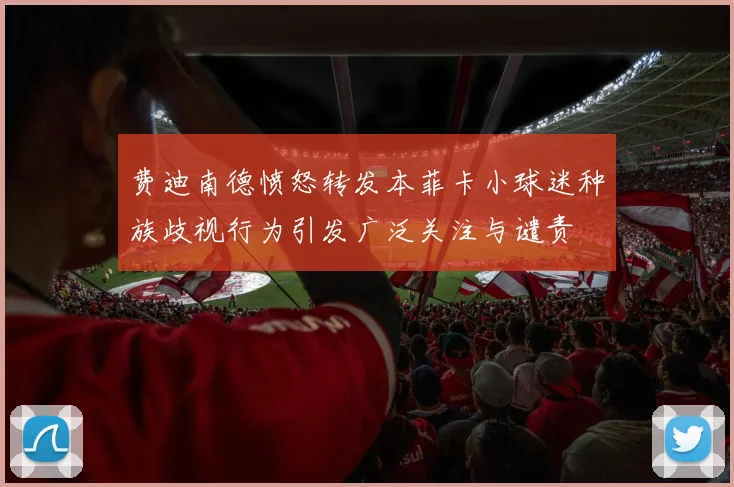 费迪南德愤怒转发本菲卡小球迷种族歧视行为引发广泛关注与谴责